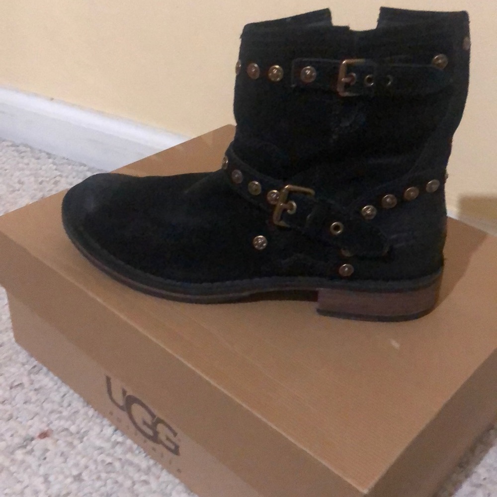 Ugg Moto Boots Size 8